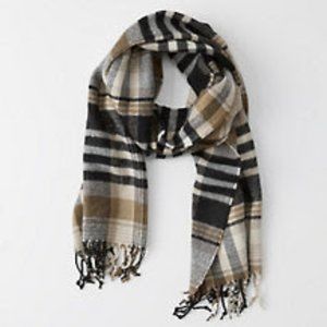 Abercrombie & Fitch Plaid Scarf